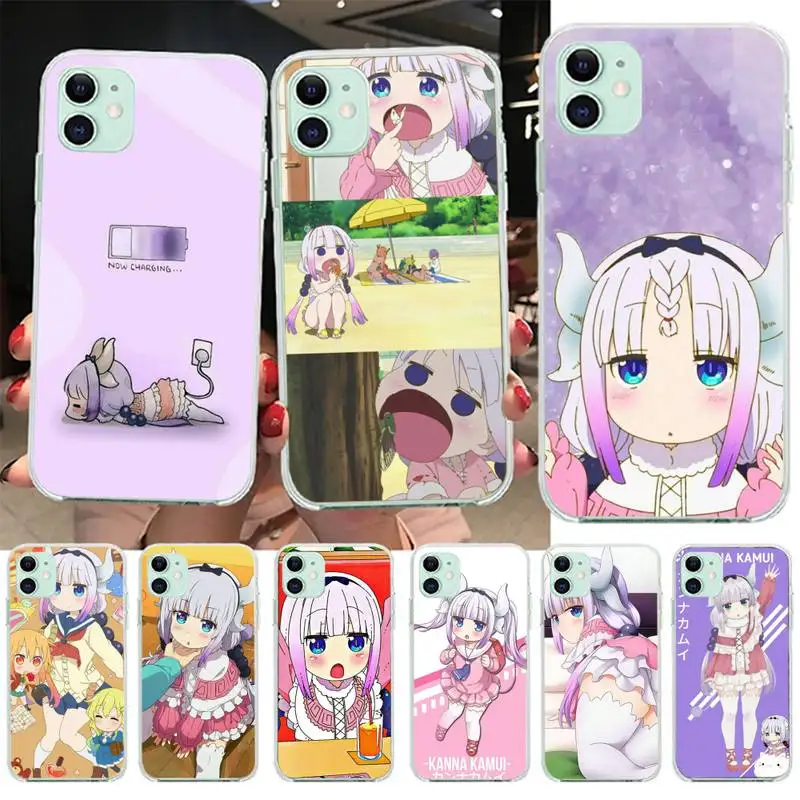 

Kobayashi Kanna Phone Case for iphone 12 Mini SE 2020 5 5S 6 6S Plus 7 8 Plus X XR XS 11 Pro Max Fundas Coque cover