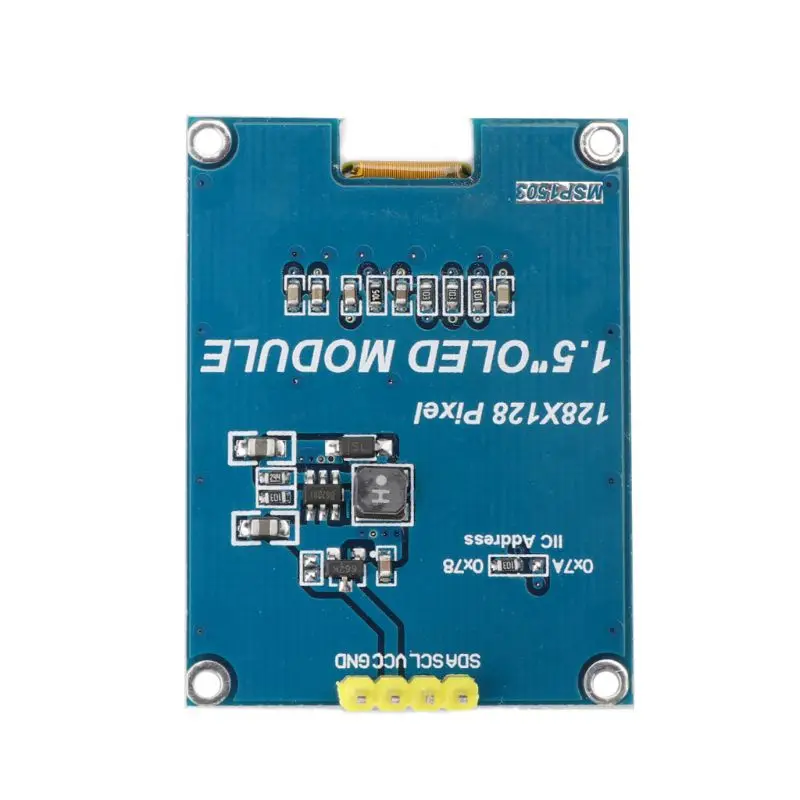 1 5 дюймов 128x128 OLED Щит Модуль дисплей экран кодер с драйвером IC SSD1327 цифровые