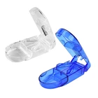 B03D складной контейнер для таблеток с витаминами, лекарственными препаратами, чехол-органайзер, контейнер для таблеток, контейнер для резки лекарств, разделитель