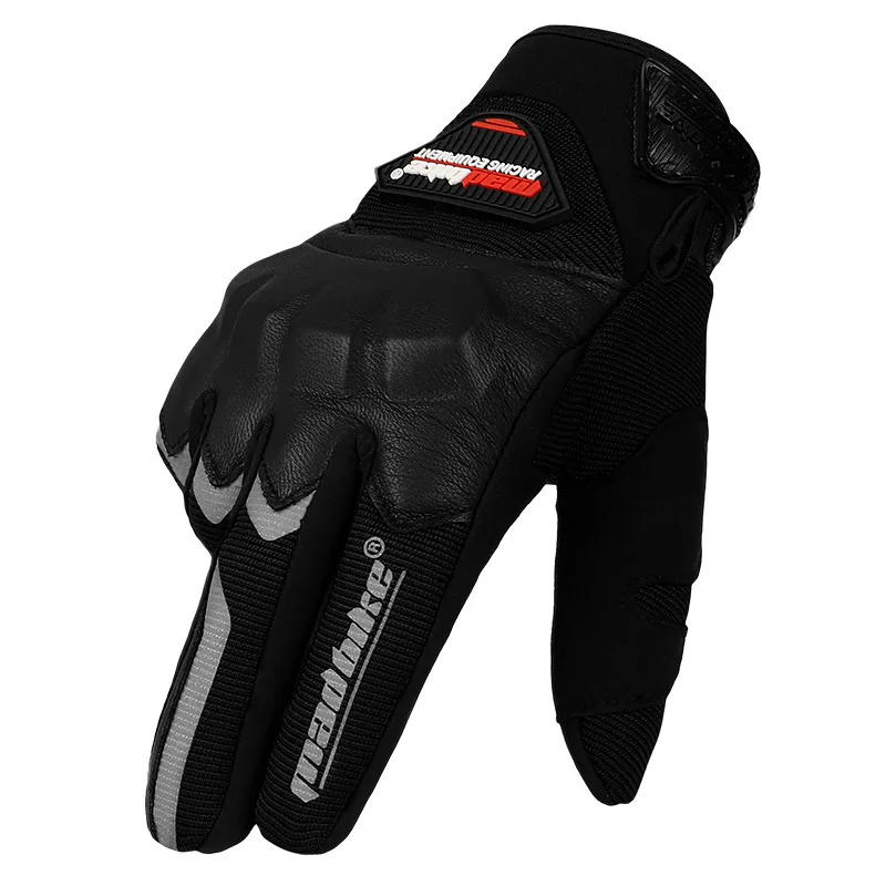 

New Quantes Moto Motorcycle Gloves Racing Motocross Locomotive Outdoor Sports Touch Screen Gloves with Night Reflective