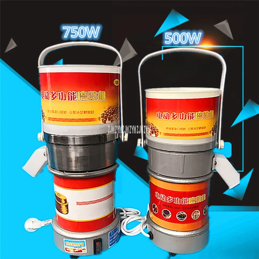 Commercial Soymilk Machine Tofu Electric Refiner Sesame Grinding Soybean Milk Stuff Pulp Grinder Pulping | Бытовая техника