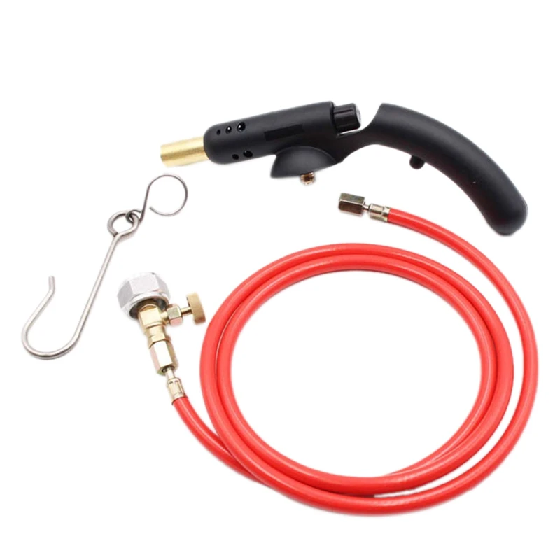

Gas Self Ignition Handle Torch Brazing Solder Propane Welding Plumbing for MAPP with 1.5M Hose