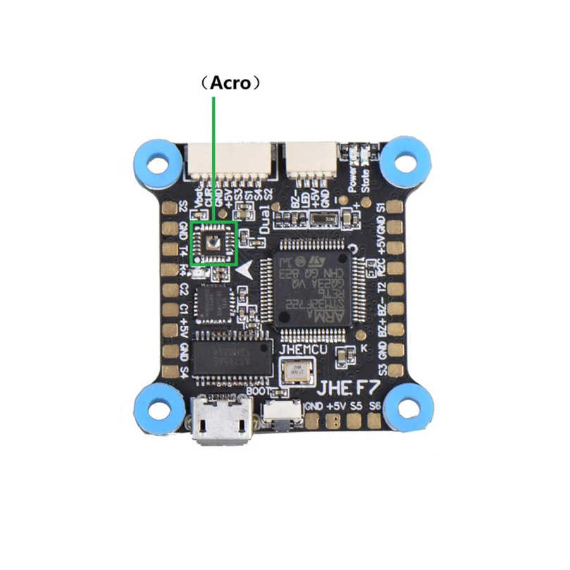 Контроллер полета с двойным гироскопом F7 30 5x30 5 мм AIO OSD в 8 BEC и черная коробка для