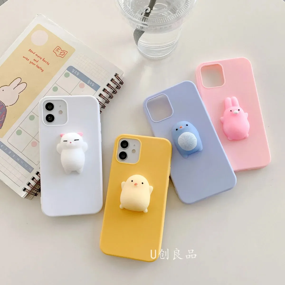 Декомпрессионный ЧЕХОЛ ДЛЯ VIVO V21E V20 SE V19 V17 Neo 3D Punky Animal чехол для телефона vivo Y11 Y12S Y91C