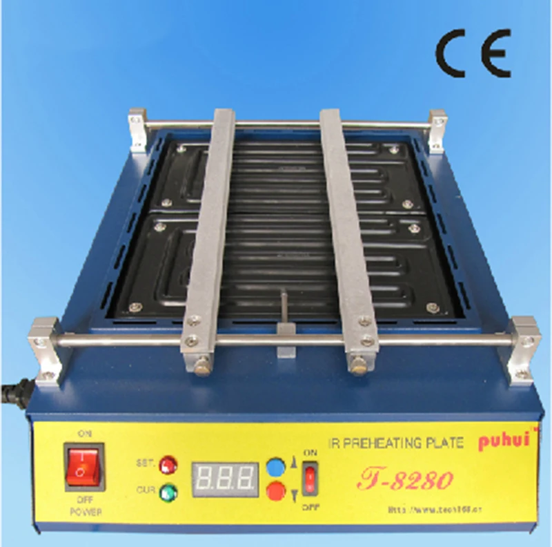 220V или 110V Puhui T8280 PCB подогреватель ИК прегрелка T 8280 отсекающий область спектра