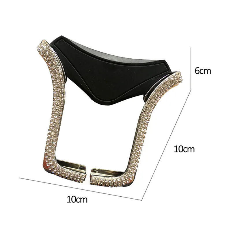 Универсальный автомобильный держатель для телефона со стразами с креплением на