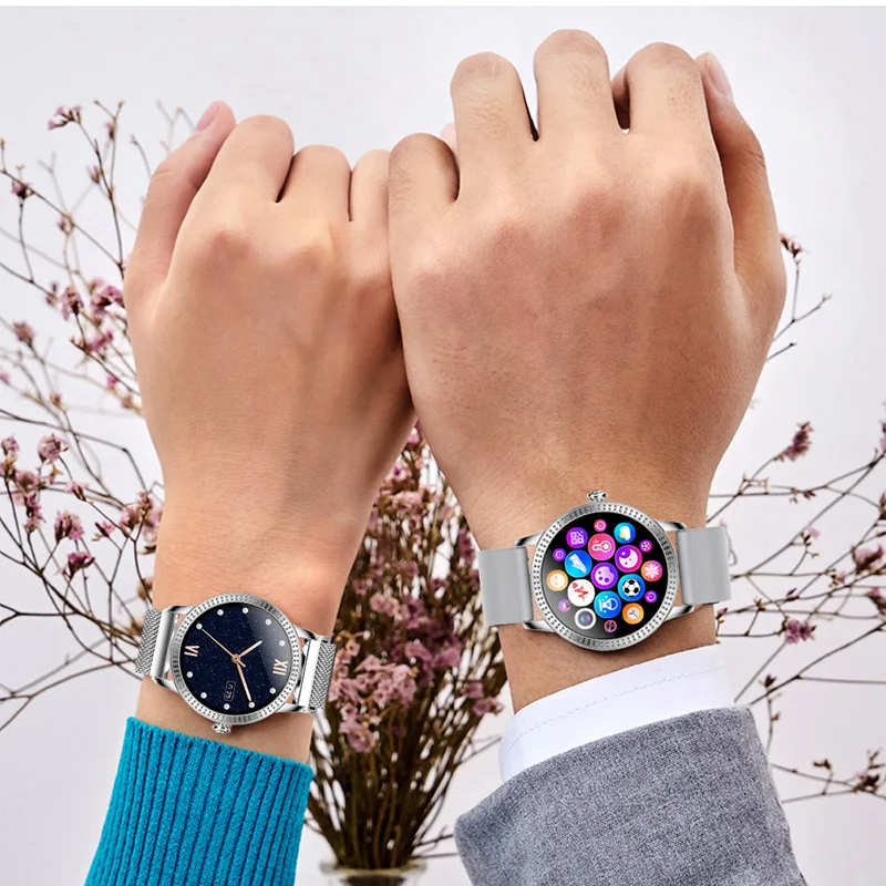 

Smart Watch Women Full Touch Smartwatch IP67 Waterproof Sport Fitness Tracker Heart Rate Pedometer Watchbracelet For Android IOS