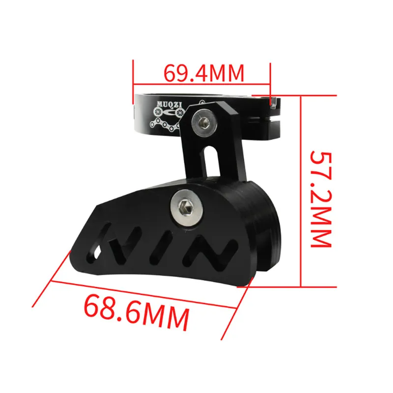 Горный велосипед однодисковая цепь направляющая положительные и отрицательные