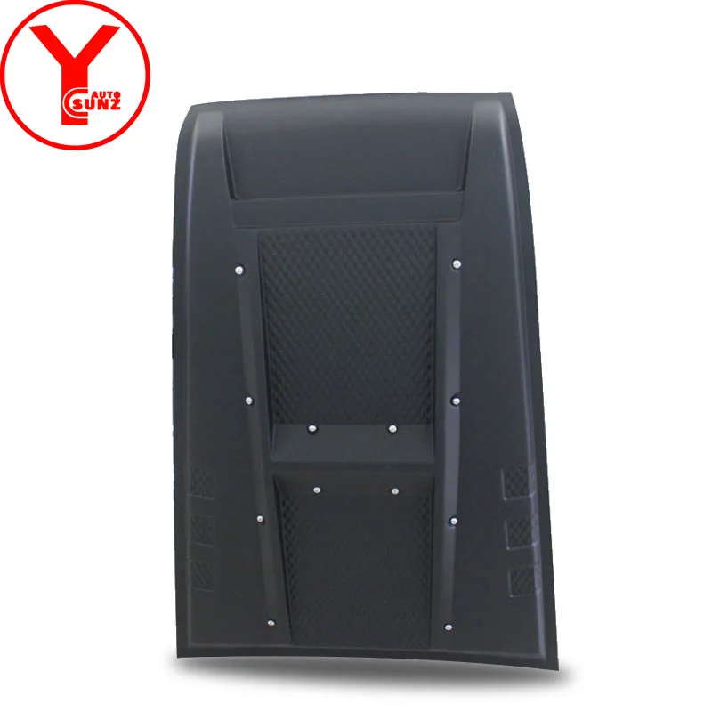 Матовая черная крышка капота Чехлы для Ford Everest Ranger T7 2016 2017 2018 автомобильные