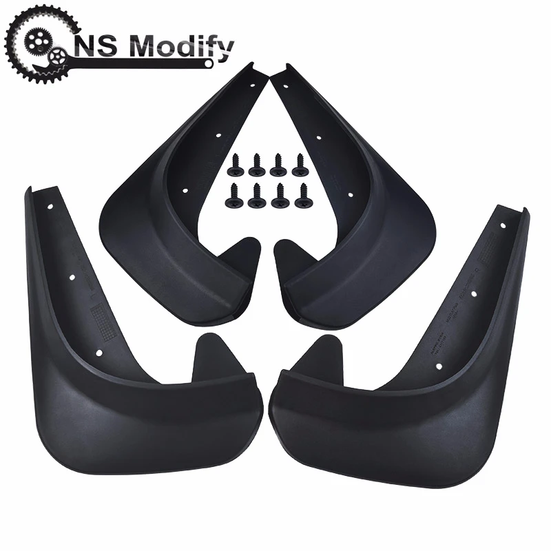 Универсальные автомобильные грязезащитные щитки NS Define 4 шт. брызговики передние