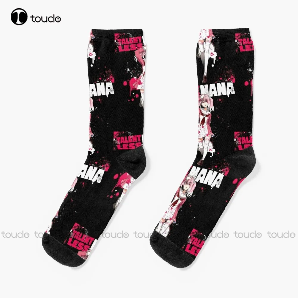 

Носки Talentless Nano 2, белые женские носки, Рождественский подарок на заказ, унисекс, взрослые, подростковые, Молодежные носки для женщин и мужчин ...