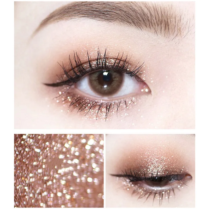 Макияж тени для век Блеск Жидкость 3D голографическая блестящая пигмент