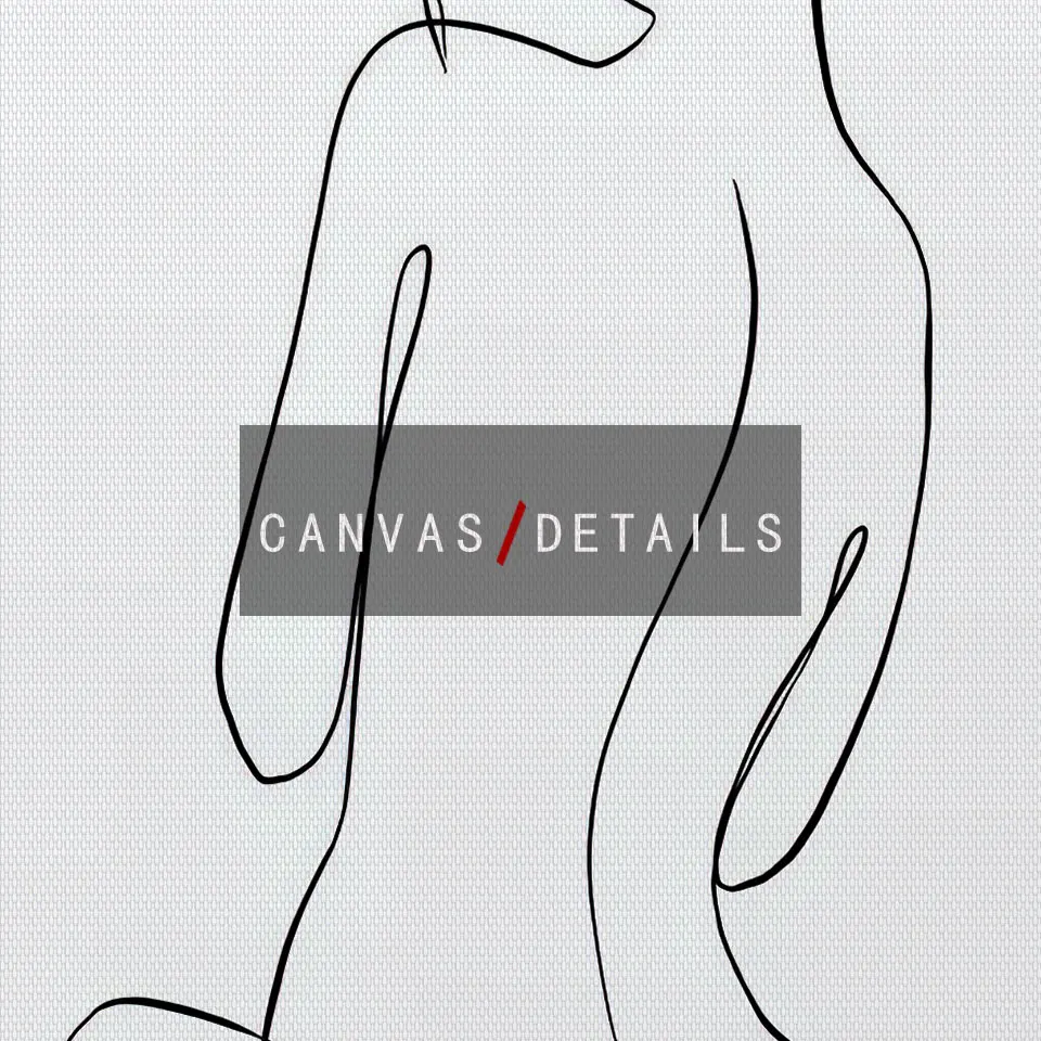 Абстрактная линия постер Скандинавская Картина на холсте женские настенные