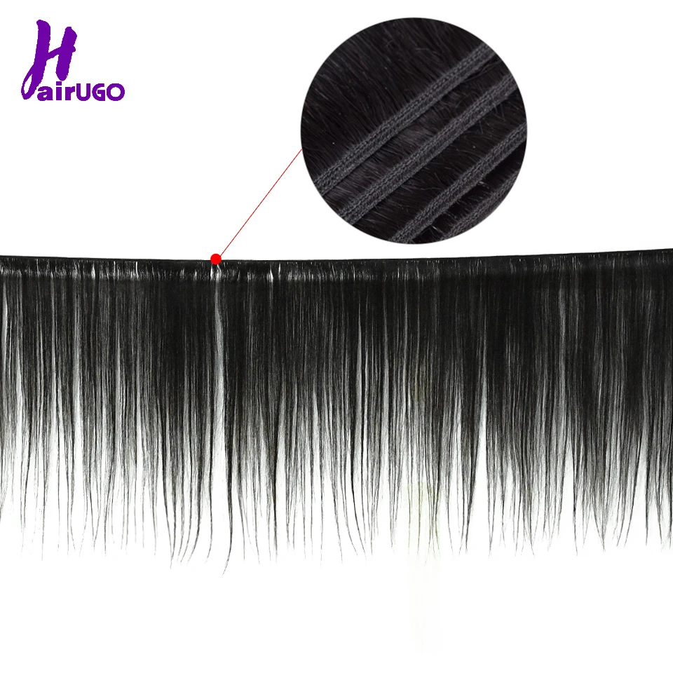 HairUGo малазийские прямые 2*6 шнурка часть парик предварительно выщипанные с волосами младенца не-remy шнурка человеческих волос парики для черных женщин средний коэффициент