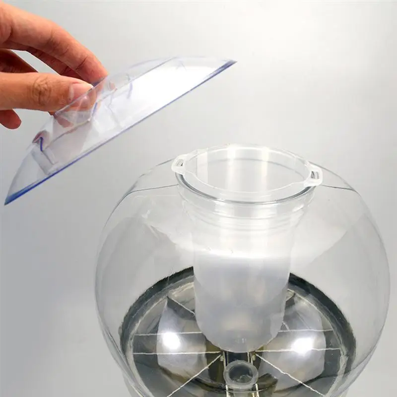 

1 Pc 3.5L Spherical Beer Beverage Dispenser Container Cooler With Built-In Cylinder Ice Chamber Silver