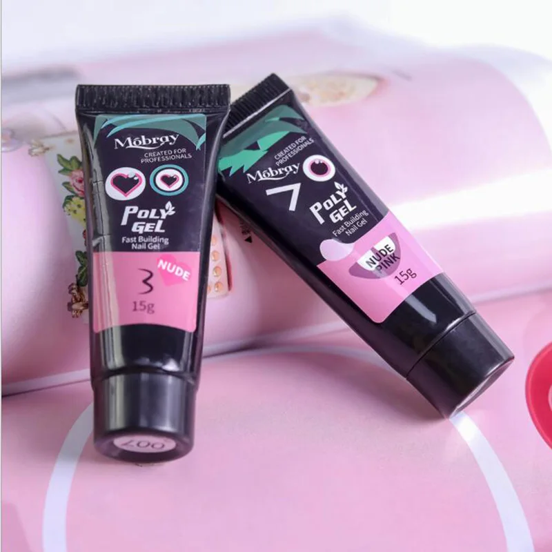 Гель-клей для наращивания ногтей камуфляжный быстросохнущий УФ-гель | Красота и