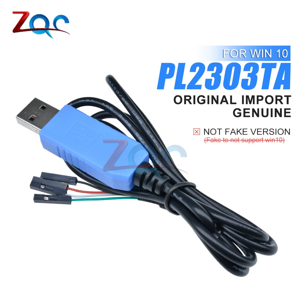 Оригинальный CH340G CH340 PL2303TA CP2102 линия загрузки USB к TTL последовательный провод