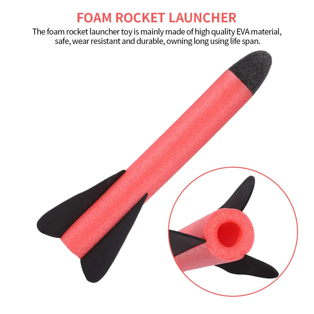 

Kids Air Pressed Stomp Rocket Pedal Games Children Foot Family Game Toy Outdoor Sports Kids League Launchers Step Pump Skittles