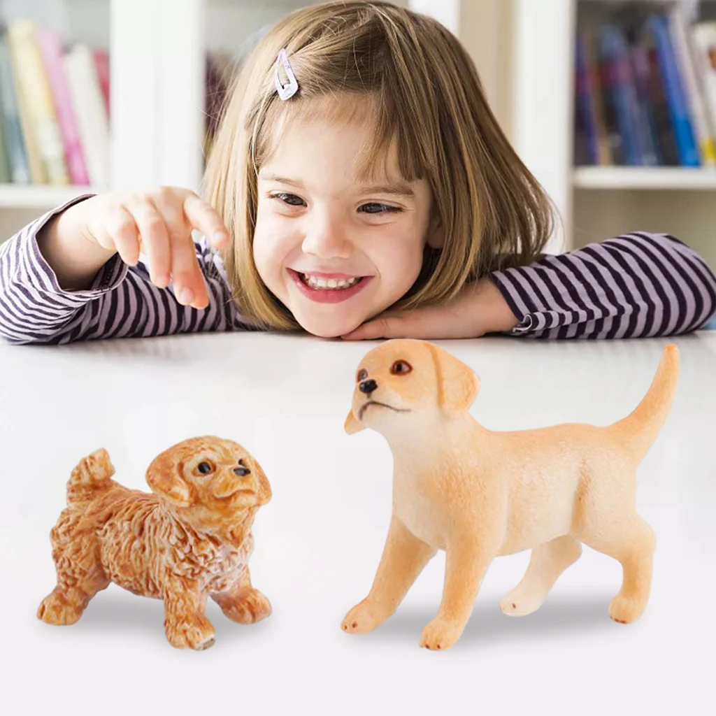 ПВХ изысканные реалистичные игрушки-модели животных фигурки Миниатюрный стол с