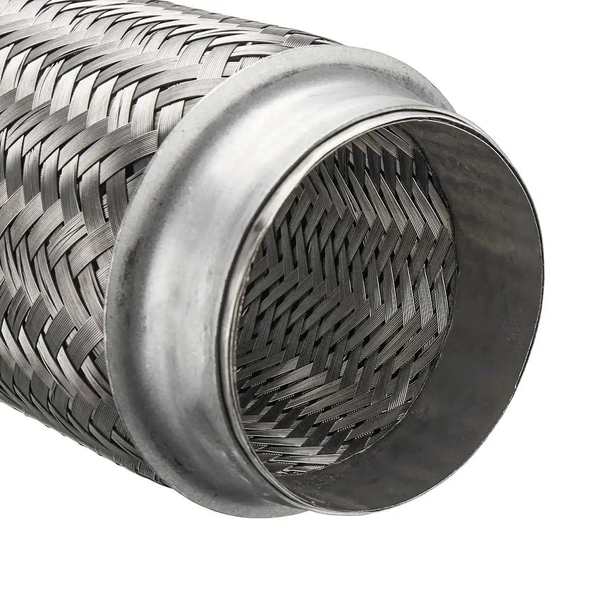 76 мм * 203 двухслойный автомобильный глушитель выхлопной трубы из нержавеющей