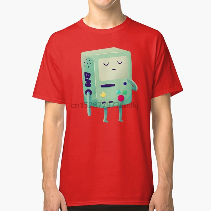 Кто хочет играть в видеоигры футболка персонаж BMO Beemo adventure time fan art |