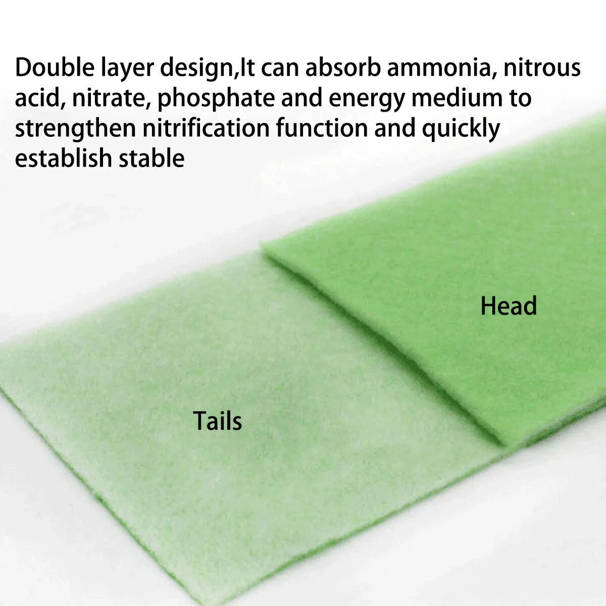Губка для аквариума пенопластовый фильтр листовой фильтрация активированного