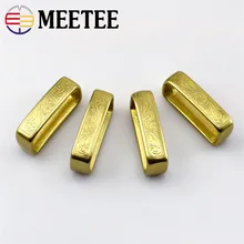 Медный ремень Meetee с узором из чистой меди 2/4 шт. 41 мм