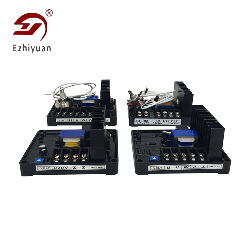Ezhiyuan GB160 регулятор напряжения 30 40 50 кВт дизельный генератор щетка AVR Регулятор GB170