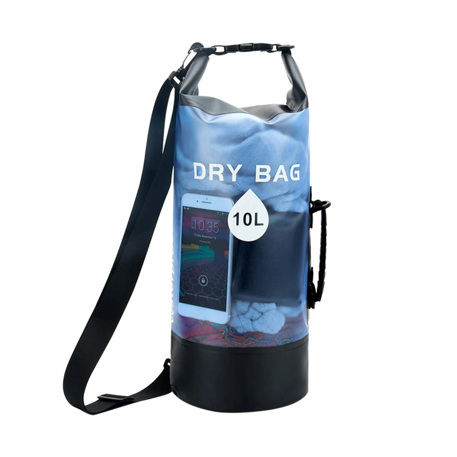 

Рюкзак для мужчин и женщин, для спорта на открытом воздухе, рыбалки, пляжа, для кемпинга, плавания, лодок, водонепроницаемая сухая сумка, для ...