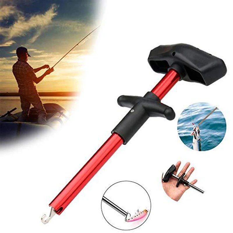 

Portable Fishing Lure Hooks Remover Detacher Aluminum Alloy Fish Hook Decoupling Device Fishing Tackle Accessories Fishing Tools