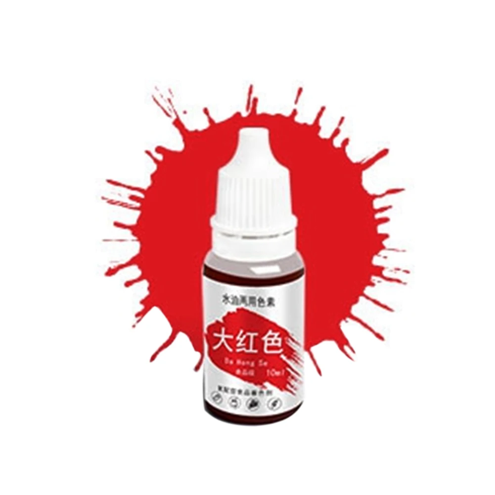 4 цвета 10 мл пищевой пигментный краситель для торта|Инструменты и оборудование