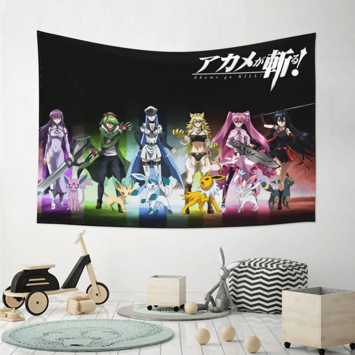 

Classic akame ga kill! family decoration tapestry akame ga kill! fashion wall hanging tapestry room decoration