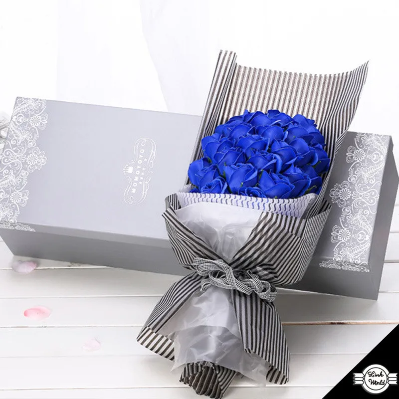 20 шт./лот 60*60 см Полосатый букет цветов Упаковка для флористов подарочная