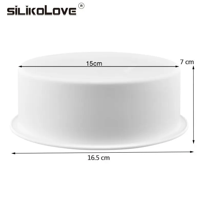 Силиконовая форма SILIKOLOVE для выпечки 6 дюймов блюда тортов формы | Дом и сад