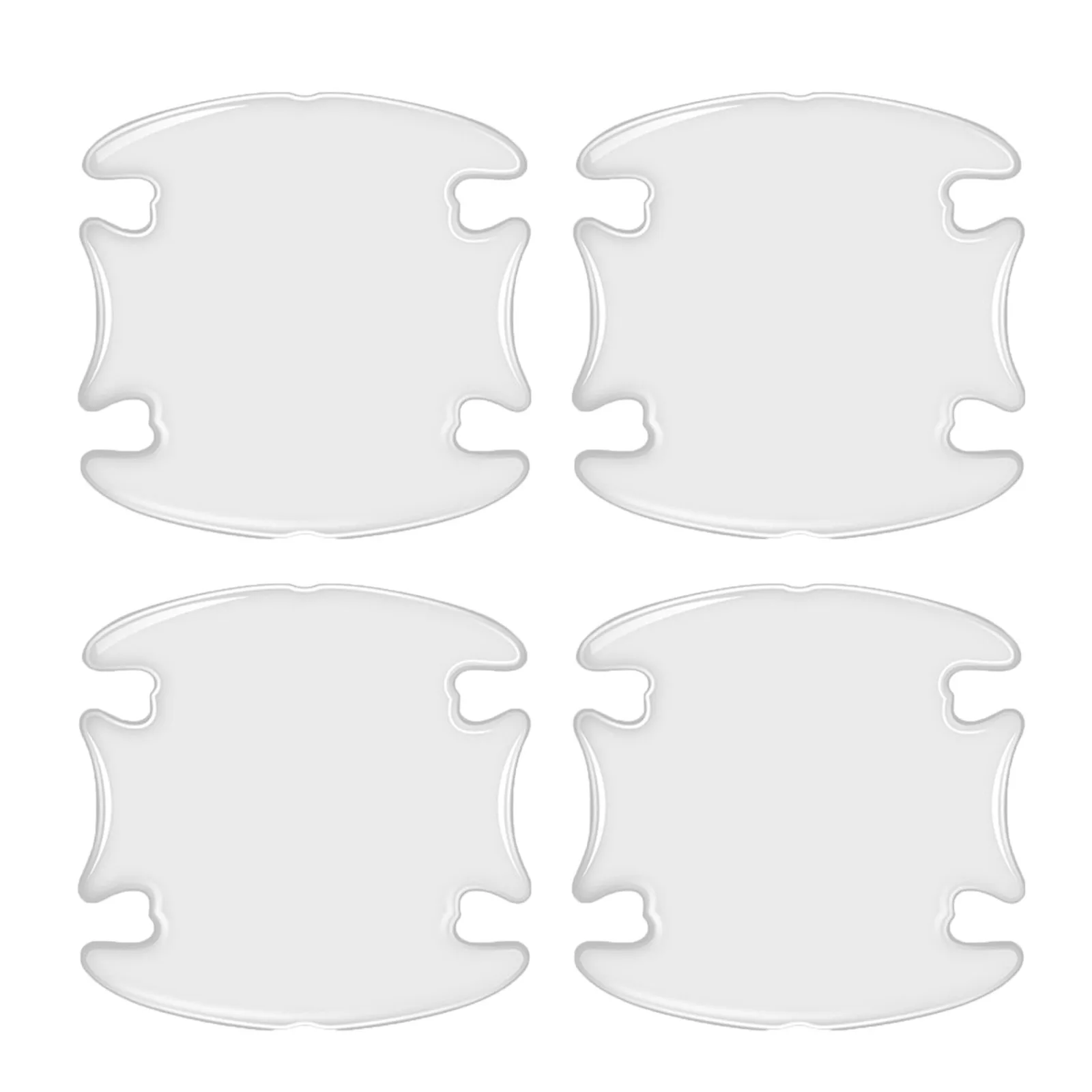 Универсальная защитная накладка на дверную ручку автомобиля невидимые