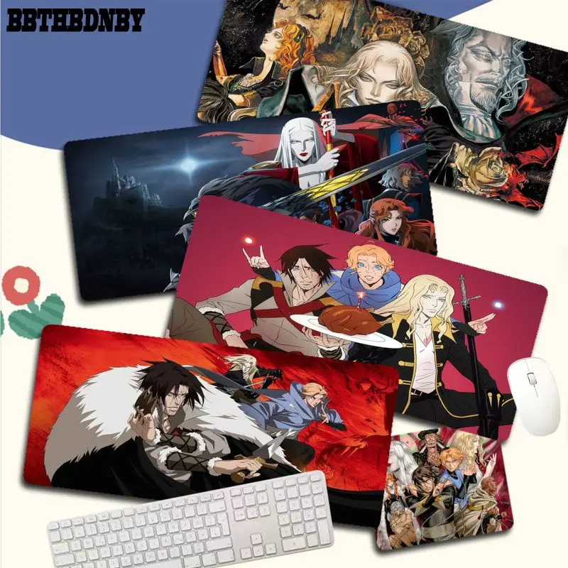 

Anime Castlevania Non Slip PC Unique Desktop Pad Game Mousepad Size for Cs Go LOL Game Player PC Computer Laptop
