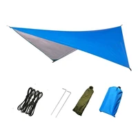 awning waterproof tarp tent tarp shade ultralight garden canopy sunshade outdoor camping hammock rain fly beach sun shelter