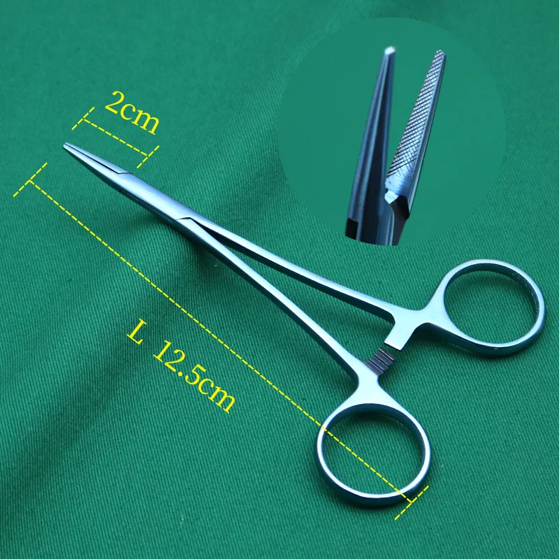 ИГЛА ДЕРЖАТЕЛЬ 12 5 см Двойной век красоты пластической хирургии Медицинский