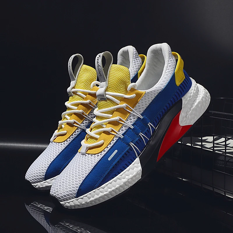 

Damyuan 2020 New Fashion Classic Men Comfortables Breathable Non-leather Casual Lightweight Running Gym Shoes Sneakers Jogging