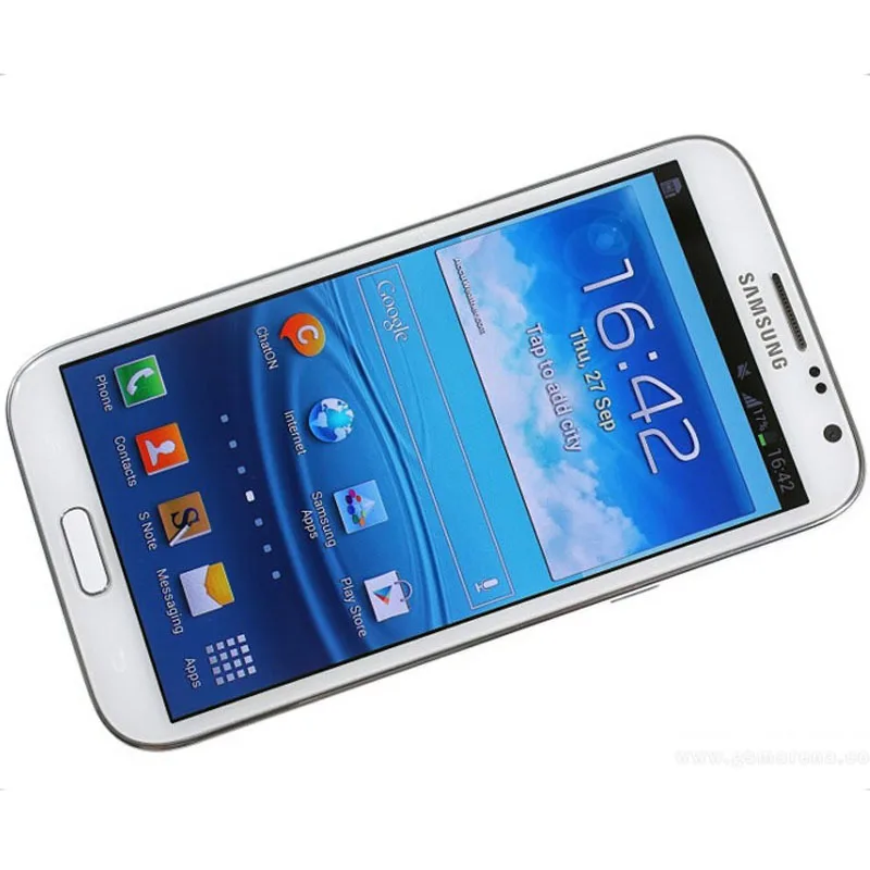 Оригинальный разблокированный мобильный сотовый телефон Samsung Galaxy Note 2 II N7100 N7105 8