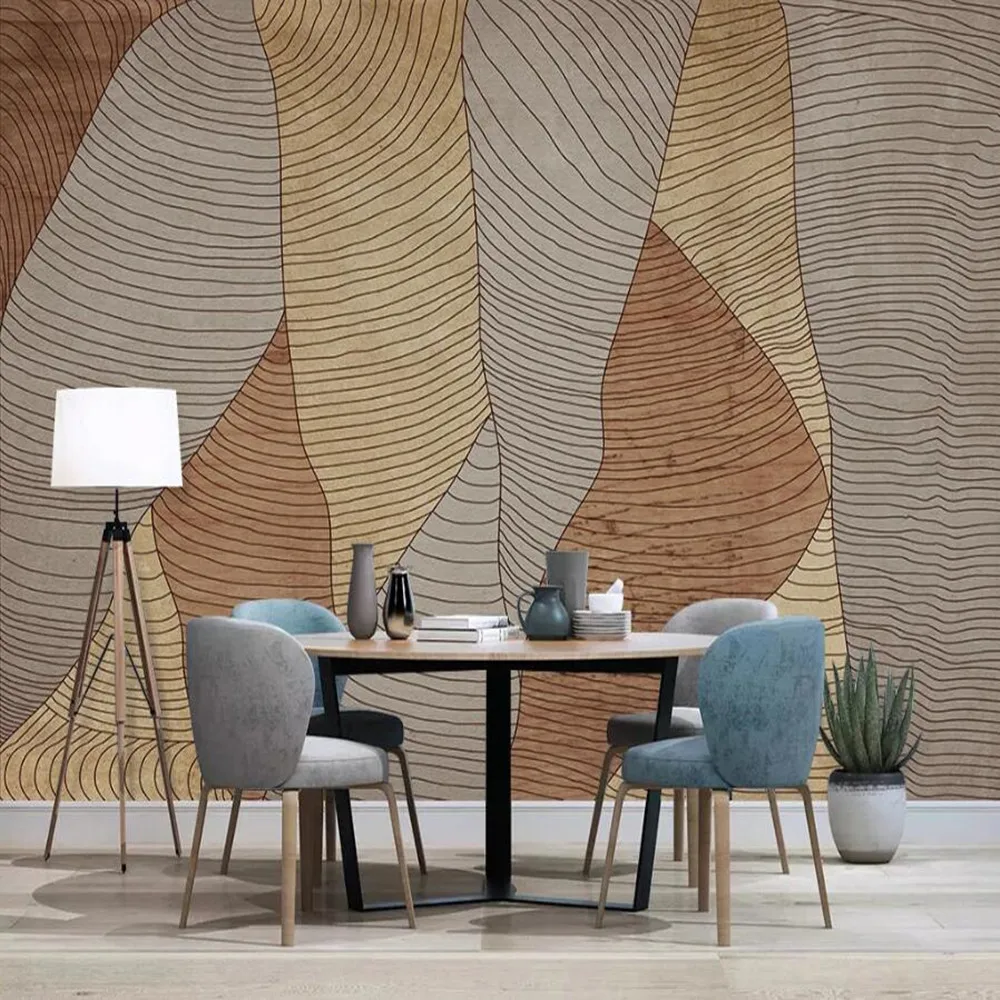 Milofi большие обои на заказ 3D под дерево современный китайский фон обои|Обои| |