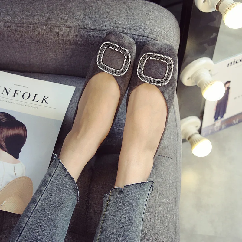 

MVVJKE Women Flats 2020 New Spring Shoes Women Casual Multicolor All Seasons Ballet Slip On Flats Loafers Shoes Woman