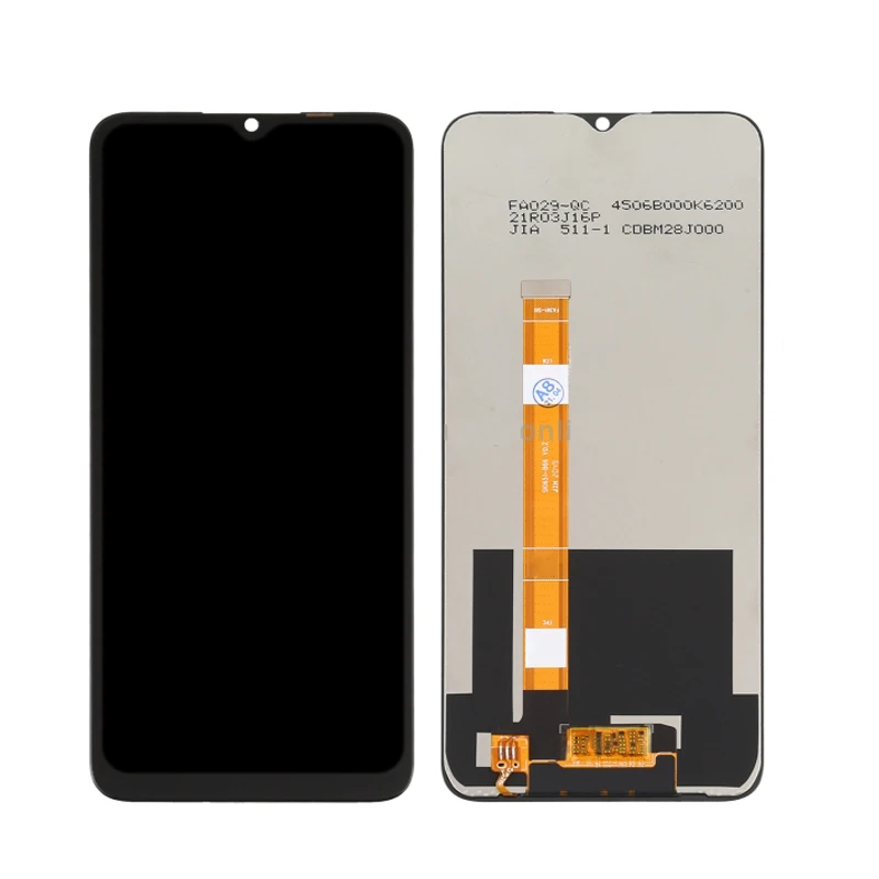 original display 6 5for realme c3i rmx2027 rmx2020 lcd display touch digitizer screen with frame free global shipping