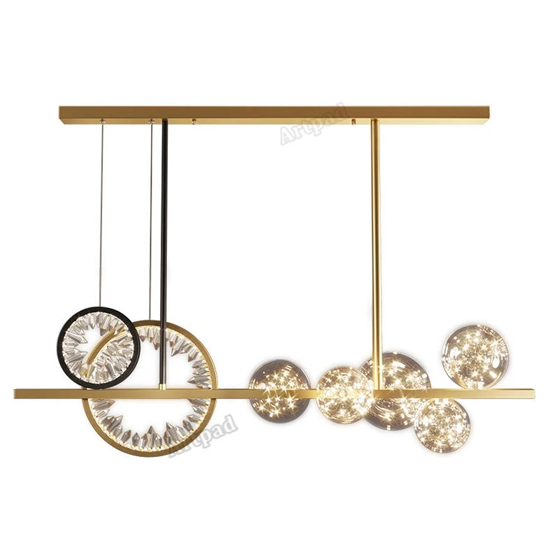 Новинка 2022 современная роскошная Потолочная люстра светодиодная лампа из