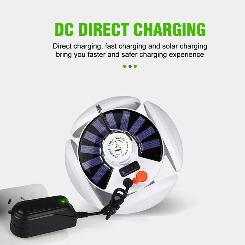 Уличная лампа на солнечной батарее с 42 светодиодами водонепроницаемая