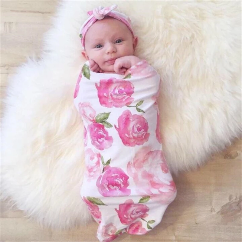 

Мягкое хлопковое Пеленальное Одеяло для младенцев, Пеленальное Одеяло для новорожденных, спальный мешок + повязка на голову, комплект одежд...