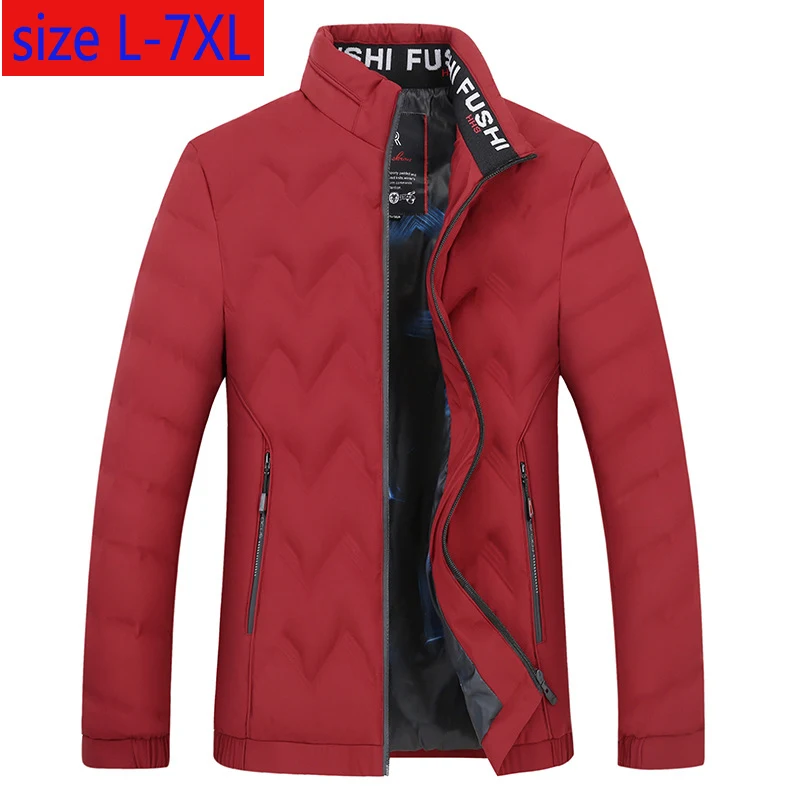 

New Arrival Fashion Autumn Winter Style Men Padded Jacket Fashion Casual Thick Coat Youth Plus Size L Xl 2xl 3xl 4xl 5xl 6xl 7xl