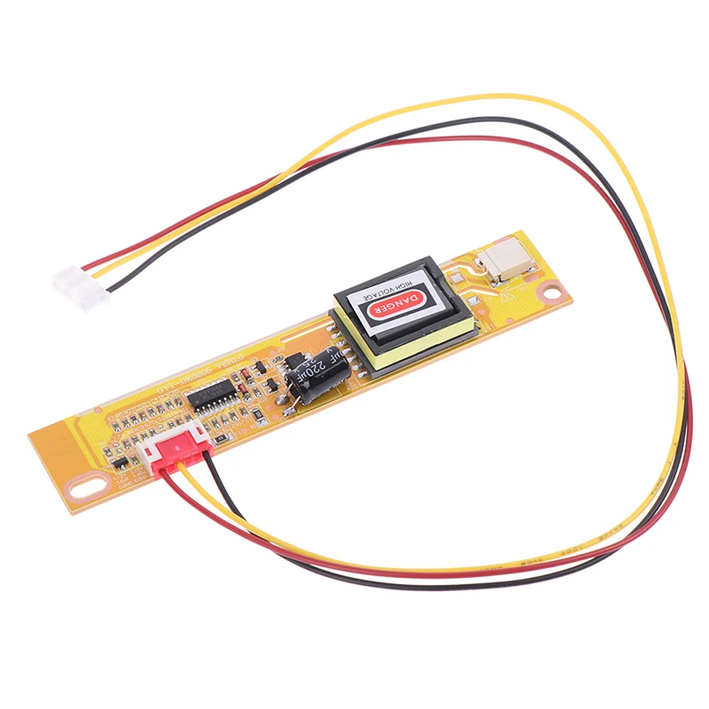 

1Pc DC 12V 1 Lamp CCFL Inverter Board For LCD Screen With 1CCFL Backlight LCD Screen Single Lamp Small Port High Voltage Bar