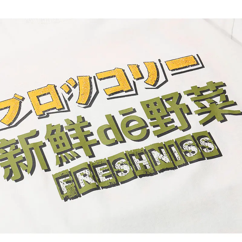 2019 Мужская футболка в стиле хип хоп Харадзюку с японским мультяшным монстром