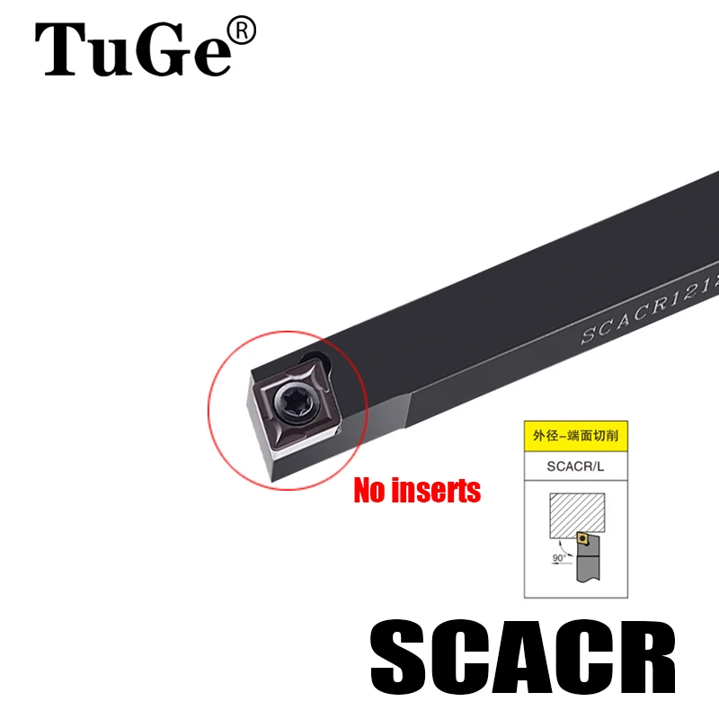 Токарный станок SCACR1010H06 SCACR1212H09 SCACR1616H09 SCACL2020K09 токарный инструмент с ЧПУ держатель